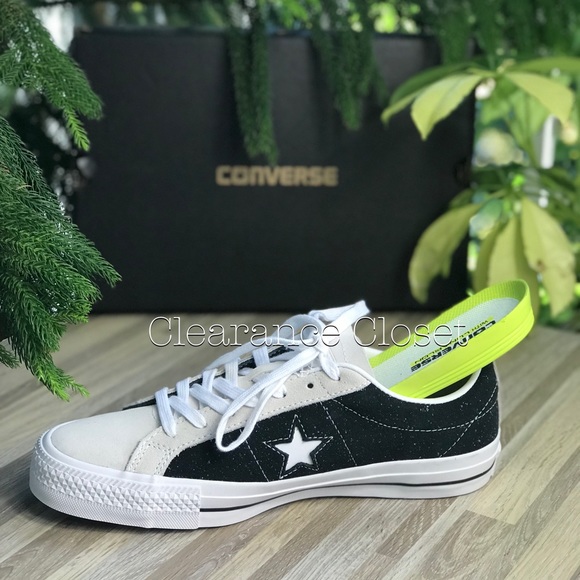 NWT Converse One Star PRO OX Suede B/W W AUTHENTIC - Picture 6 of 8